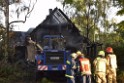 Grossfeuer Einfamilienhaus Siegburg Muehlengrabenstr P1002